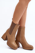  Heel boots model 189852 Step in style 