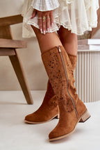  Open-work Boots model 199135 Step in style 