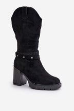  Heel boots model 201023 Step in style 