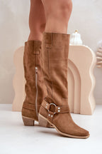  Heel boots model 203900 Step in style 