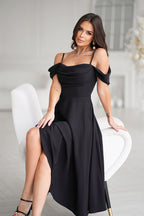  Evening dress model 210735 Bicotone 