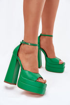  Heel sandals model 213911 Step in style 