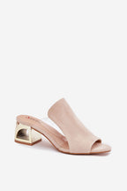  Heeled sandals model 214713 Step in style 