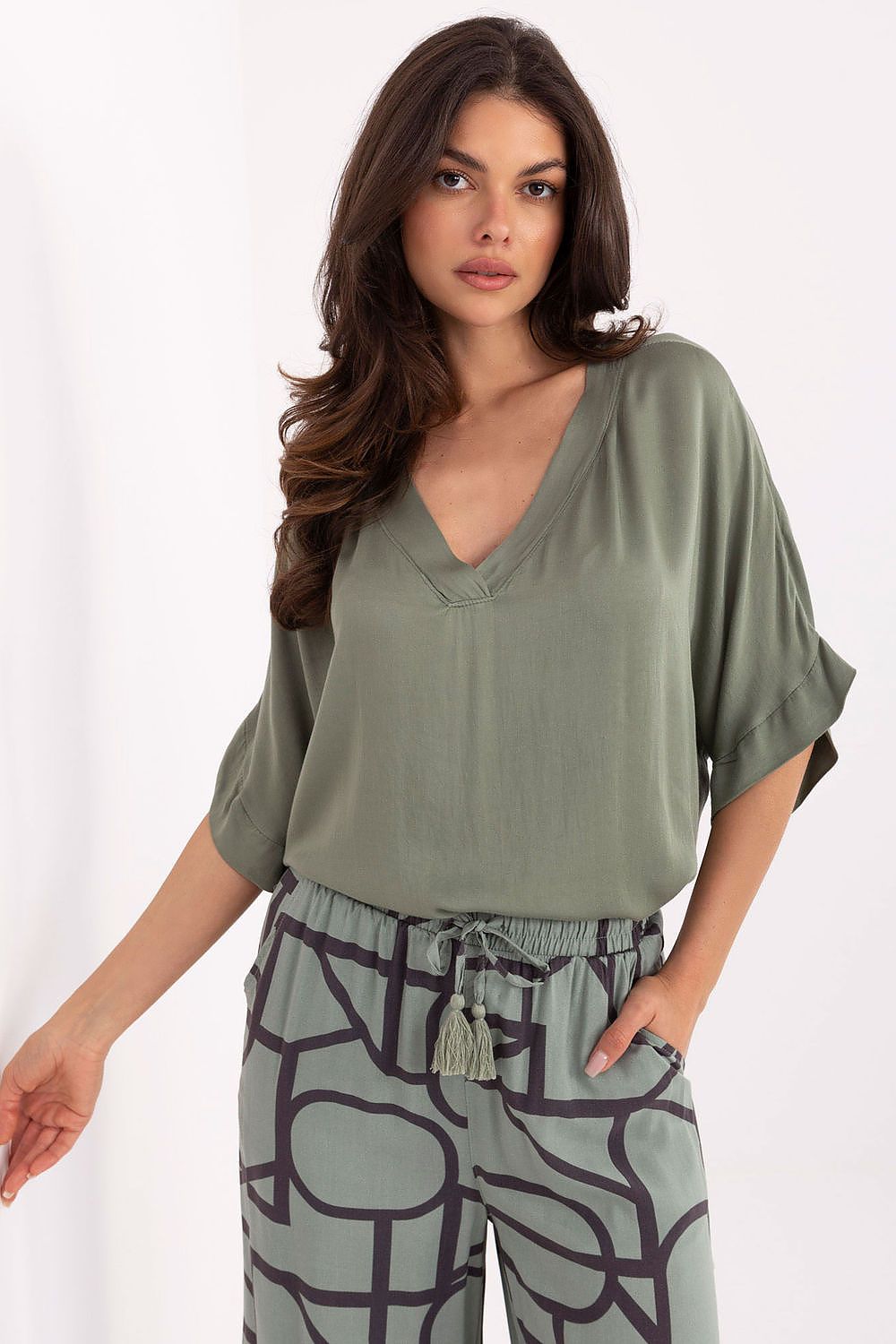  Blouse model 215227 Och Bella 