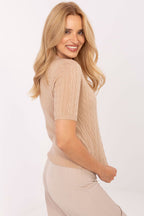 Short sleeve sweater model 216760 Factory Price 
