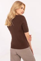  Short sleeve sweater model 216764 Factory Price 