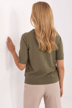  Short sleeve sweater model 216853 Factory Price 