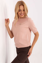  Short sleeve sweater model 216859 Factory Price 