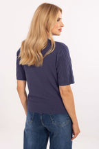  Short sleeve sweater model 216867 Factory Price 