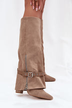  Heel boots model 217210 Step in style 