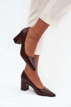  Block heel pumps model 218679 Step in style 