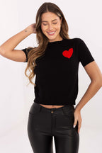  Short sleeve sweater model 219973 Factory Price 