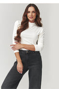  Blouse model 220801 Makadamia 