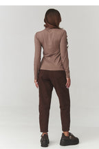  Blouse model 220804 Makadamia 
