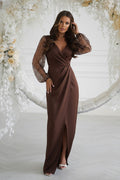  Long dress model 220832 Bicotone 