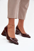  Block heel pumps model 220885 Step in style 