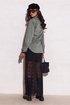  Long sleeve shirt model 220906 Roco Fashion 