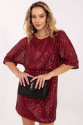  Short dress model 221071 Italy Moda 
