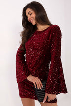  Short dress model 221113 Italy Moda 