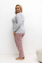  Plus Size Pajamas model 221192 Forever Pink 