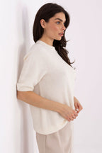 Short sleeve sweater model 221595 Italy Moda 