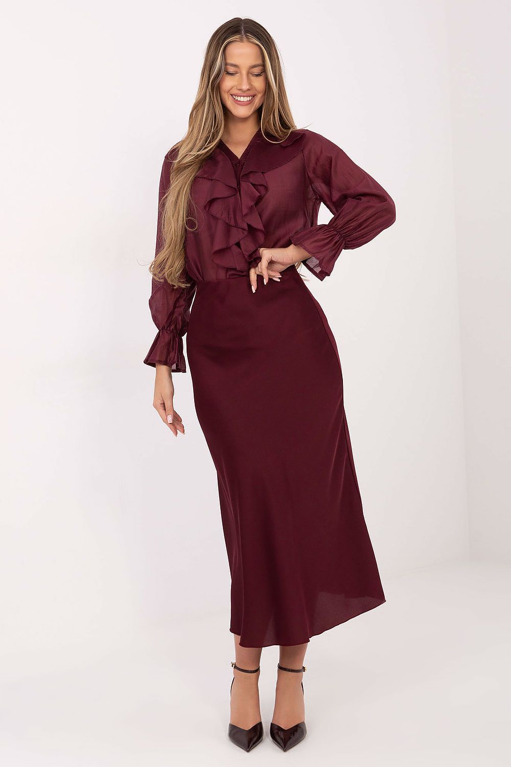  Long sleeve shirt model 221872 Factory Price 