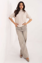  Short sleeve sweater model 222445 Italy Moda 