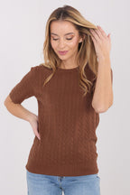  Short sleeve sweater model 222831 Factory Price 