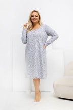  Plus Size Nightgown model 223307 Forever Pink 