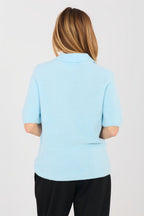 Short sleeve sweater model 224865 Italy Moda 