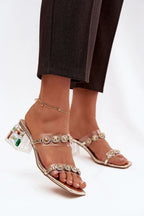  Heeled sandals model 225137 Step in style 