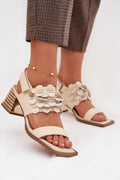  Heel sandals model 225349 Step in style 