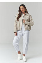  Corduroy jacket model 225692 Makadamia 