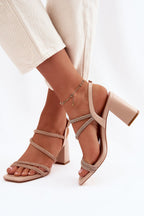  Heel sandals model 226326 Step in style 