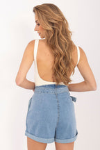  Denim shorts model 228036 Factory Price 