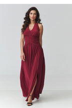  Long dress model 228324 Makadamia 