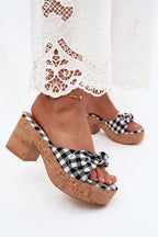  Heeled sandals model 228983 Step in style 