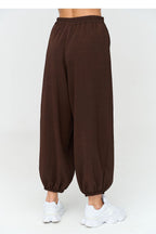  Harem trousers model 231996 Makadamia 