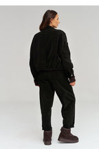  Corduroy jacket model 232014 Makadamia 
